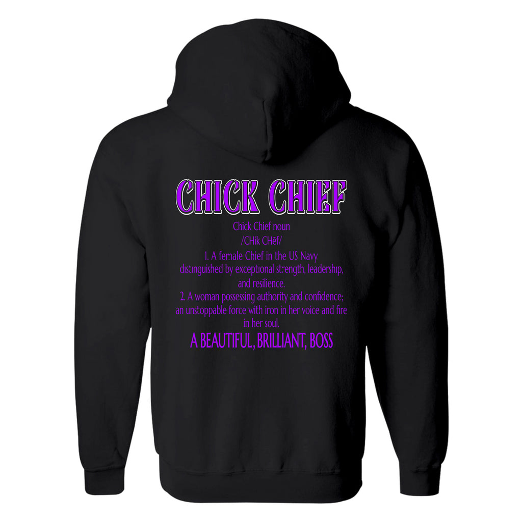 Chick Chief Defined Black Hoodie