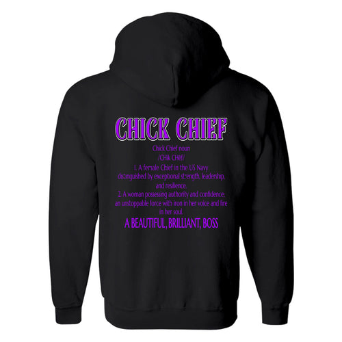 Chick Chief Defined Black Hoodie